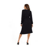 GO COUTURE A-Line Dress Long Sleeve Knee Length