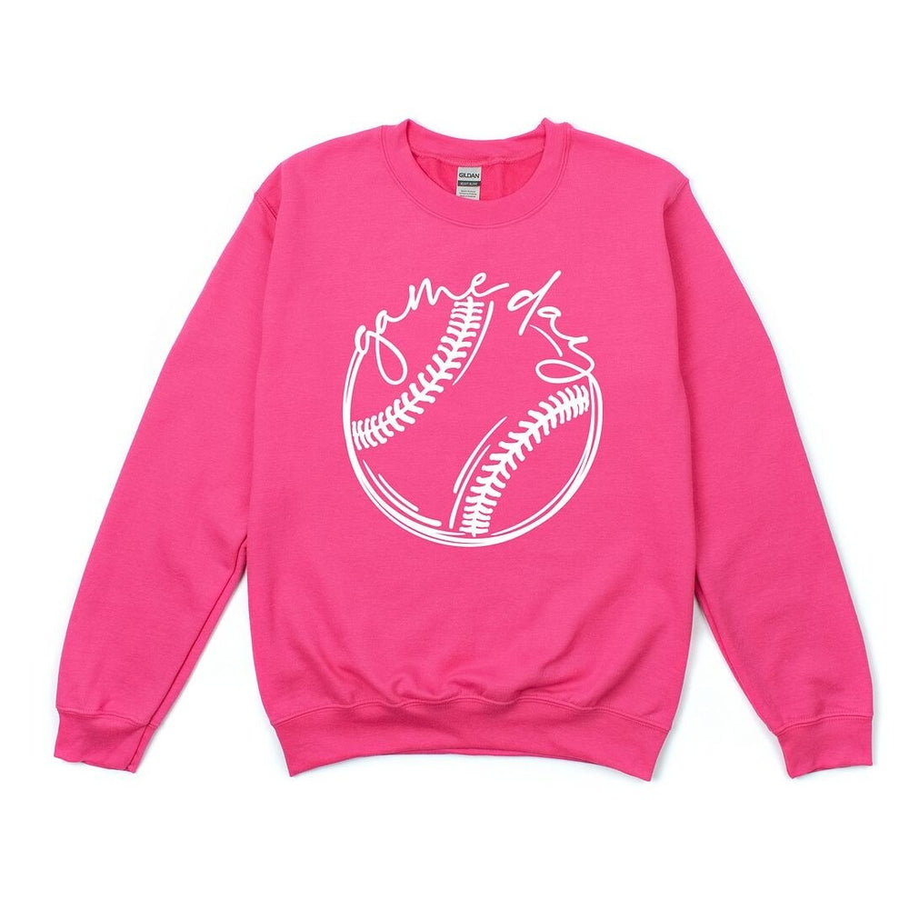 Game Day Baseball Graphic Sweatshirt