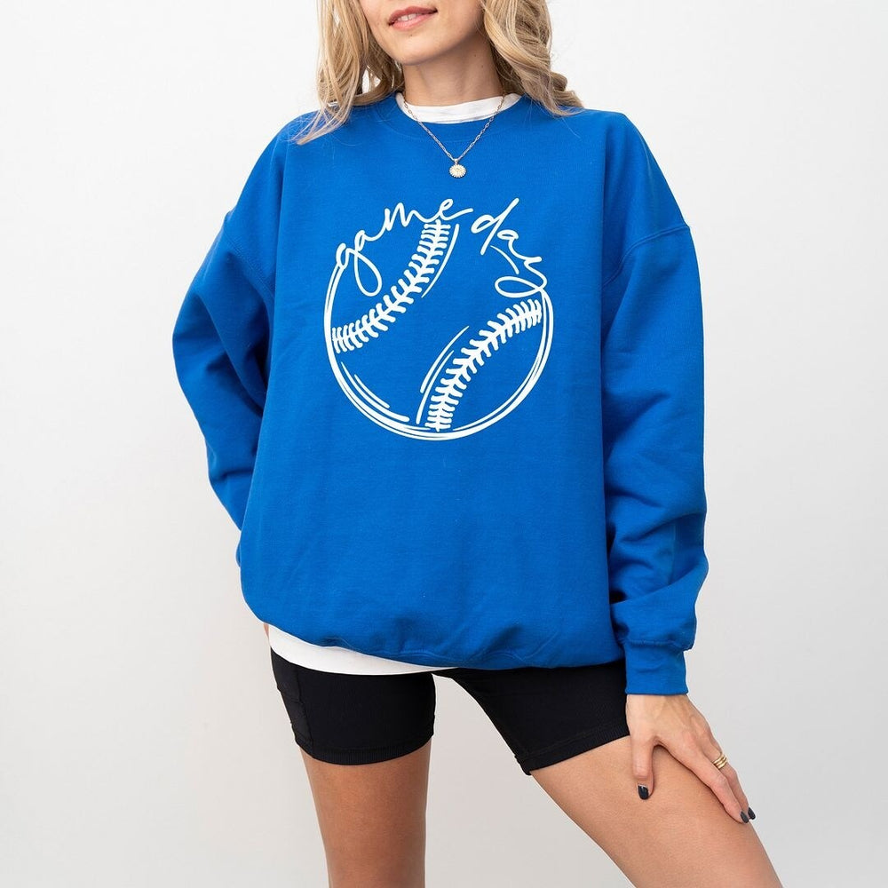 Game Day Baseball Graphic Sweatshirt