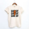 Game Day Stacked Lightning Bolt Garment Dyed Tee