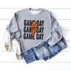 Game Day Stacked Lightning Bolt Graphic Sweatshirt