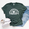 Gardening Is My Therapy Watering Can Short Sleeve Tee