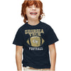 Georgia Tech Football Ball Kids T Shirt for Youth Boys and Girls