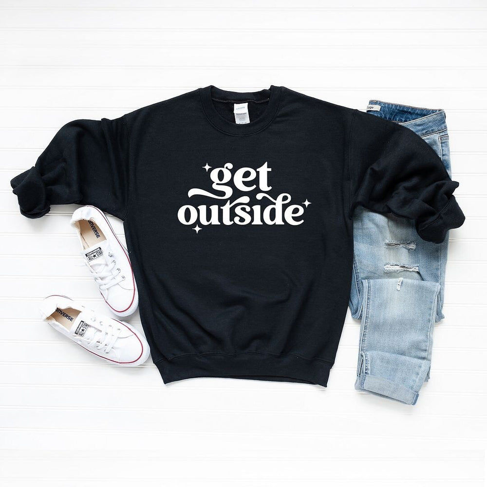 Get Outside Stars Graphic Sweatshirt