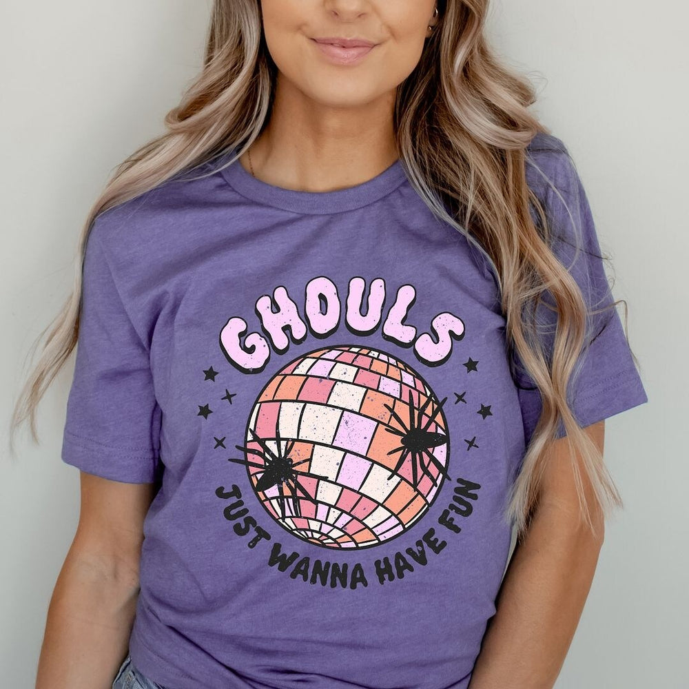 Ghouls Disco Ball Short Sleeve Tee