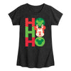 Girls Disney HoHoHo Mickey Tee