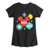 Girls Disney Holiday Ho Ho Ho Tee