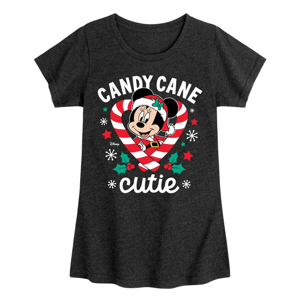 Girls Disney Minnie Candy Cane Cutie Tee