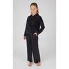 90 Degree By Reflex Girls Rib Velour Sleepover Hoodie and Rib Velour Straight Leg Pant Set