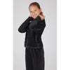 90 Degree By Reflex Girls Rib Velour Sleepover Hoodie and Rib Velour Straight Leg Pant Set