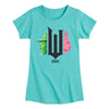 Girls Wicked Elphaba Glinda W Logo Tee