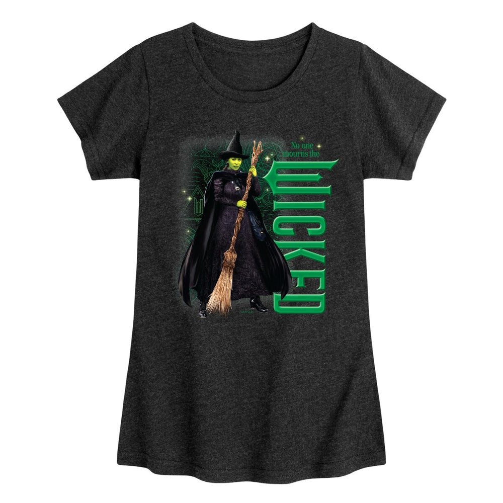 Girls Wicked Elphaba No One Mourns Tee