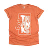 Give Thanks Square Garment Dyed Tee