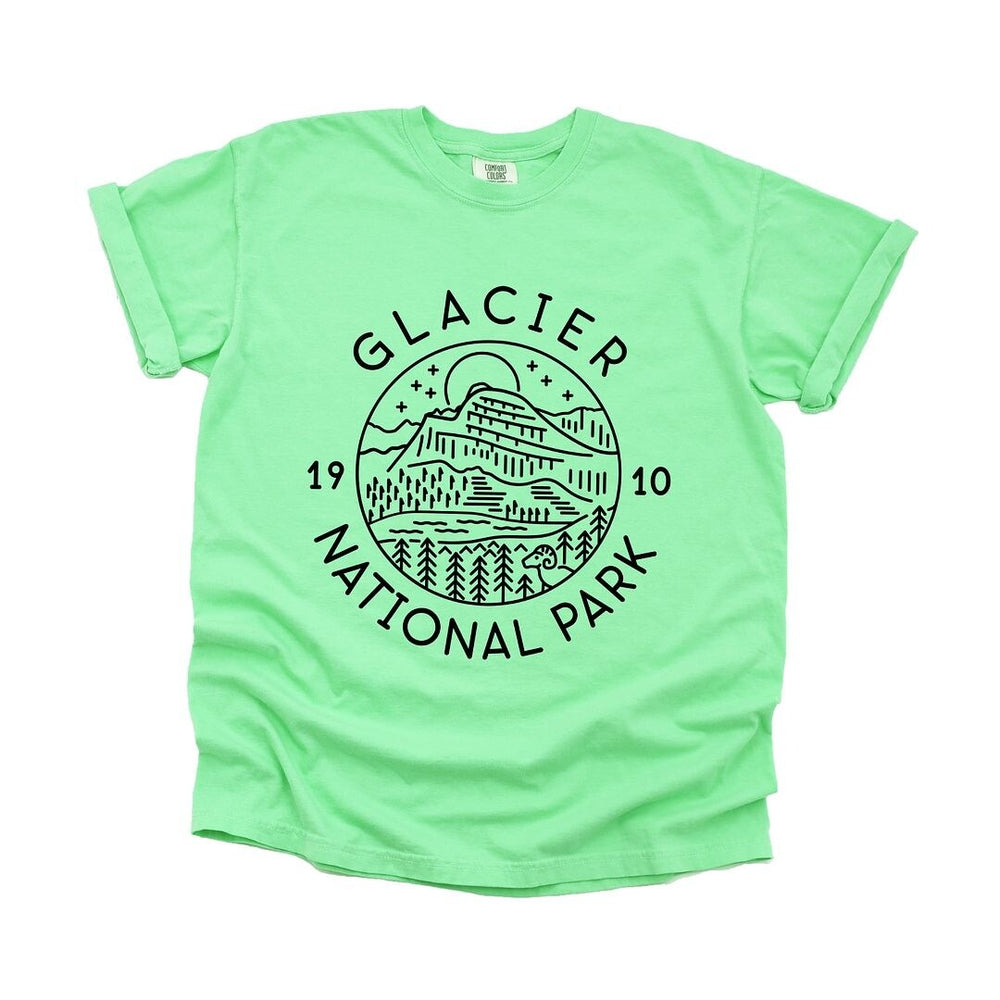 Glacier National Park Garment Dyed Tee