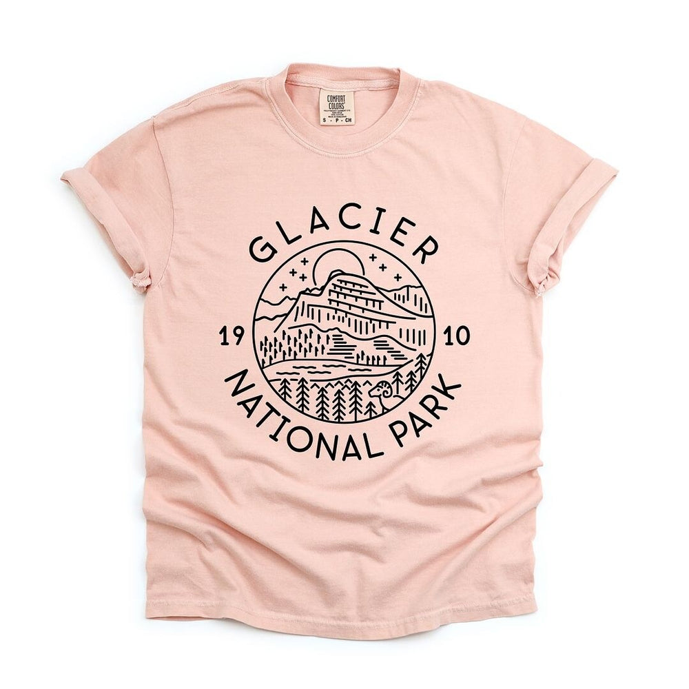 Glacier National Park Garment Dyed Tee