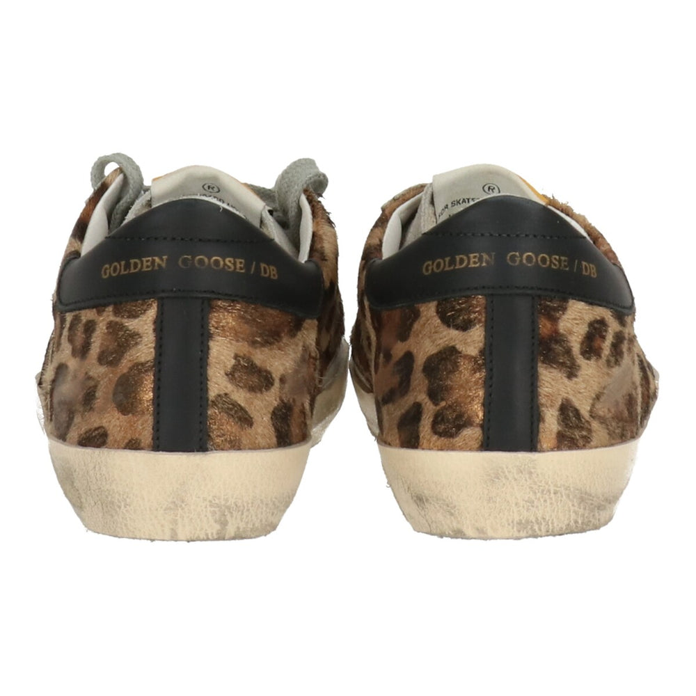 Golden Goose Womens Leopard Sneaker