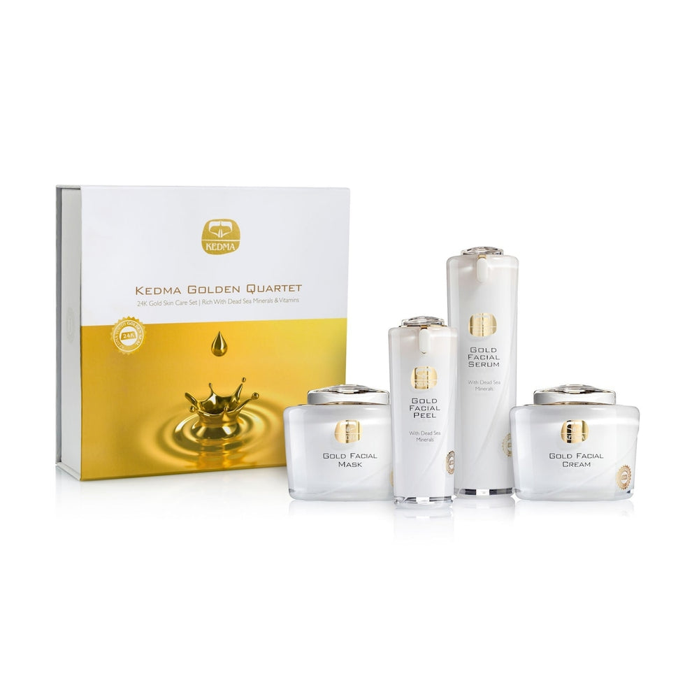 Golden Quartet (Gold Toner, Serum, Mask & Cream)