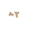 Goldtone Cherub Earrings