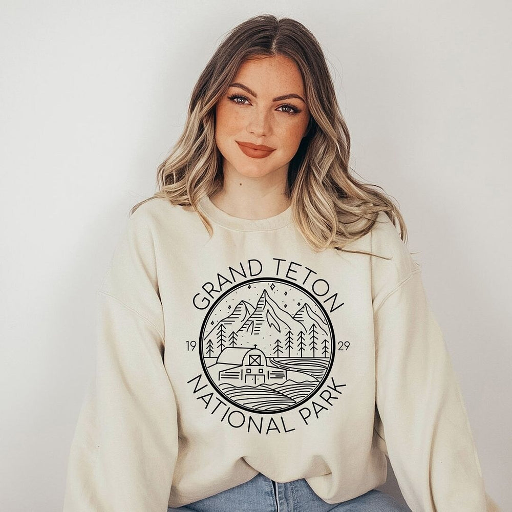 Grand Teton National Park Graphic Sweatshirt