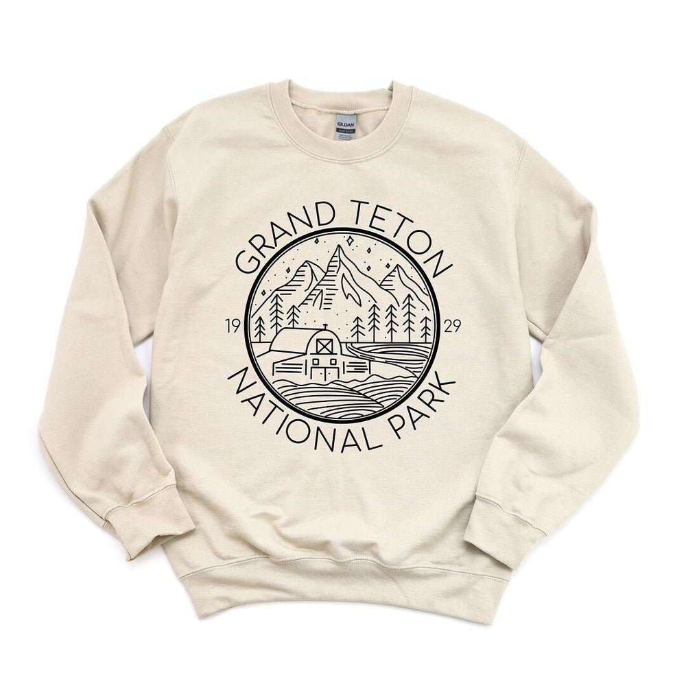 Grand Teton National Park Graphic Sweatshirt