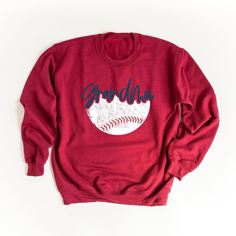 Grandma Baseball Graphic Sweatshirt