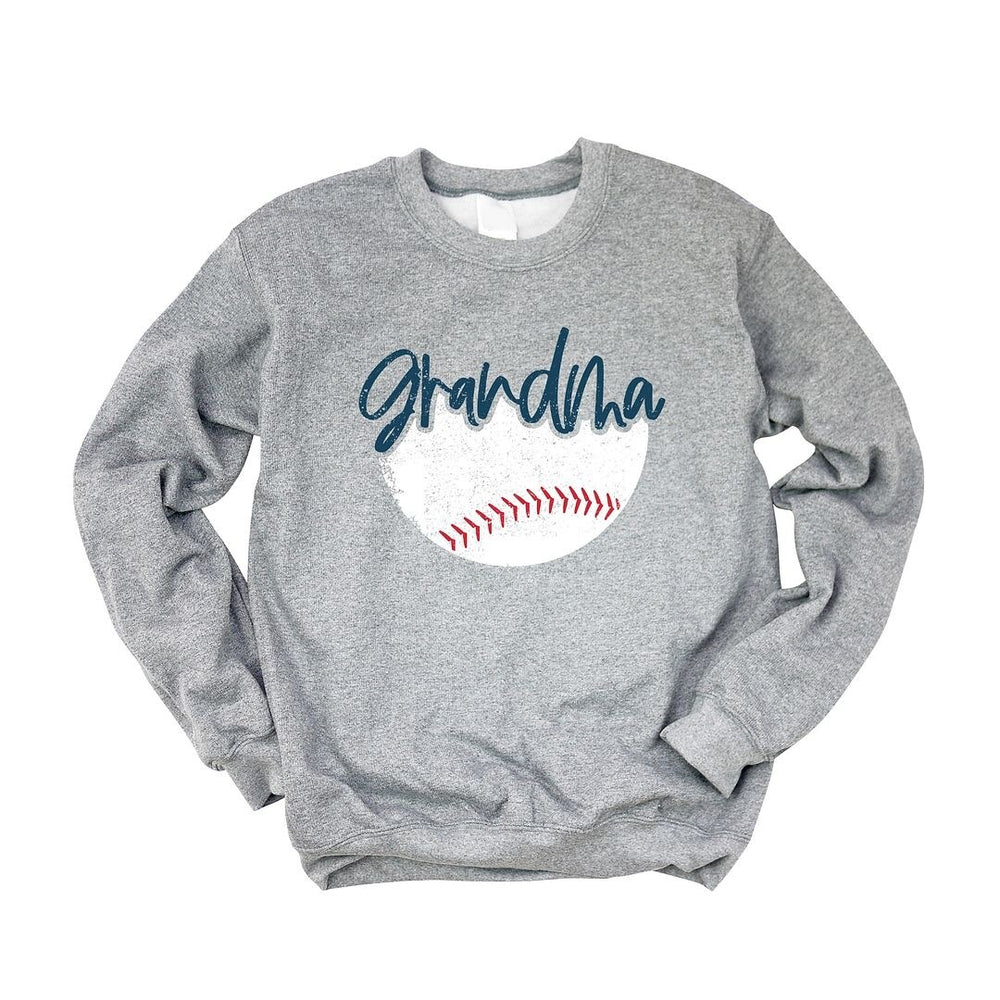 Grandma Baseball Graphic Sweatshirt