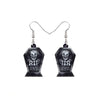 Grave Drop Earrings