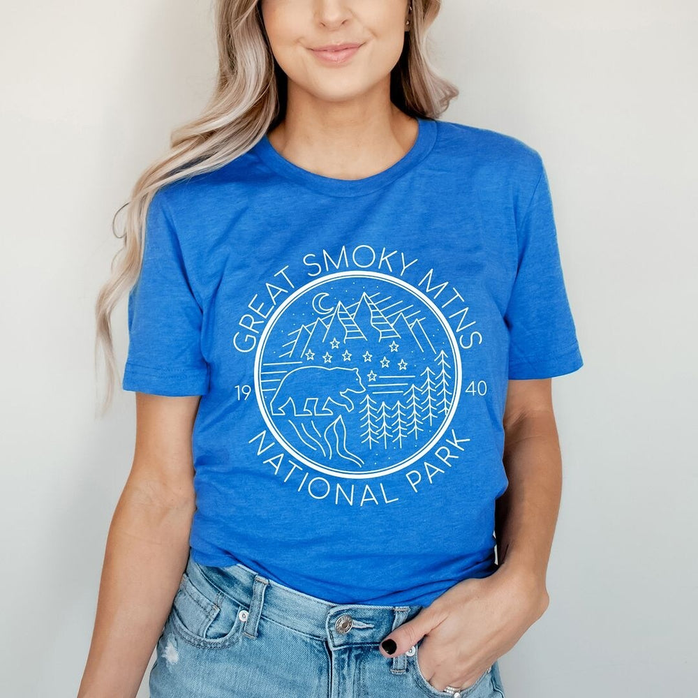 Great Smoky Mtns National Park Short Sleeve Tee