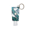 Green Leaves Hand Sanitizer Key Chain With Empty 30 Ml Bottle