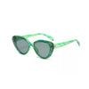 Green Marbled Cat Eye Fashion Sunglasses