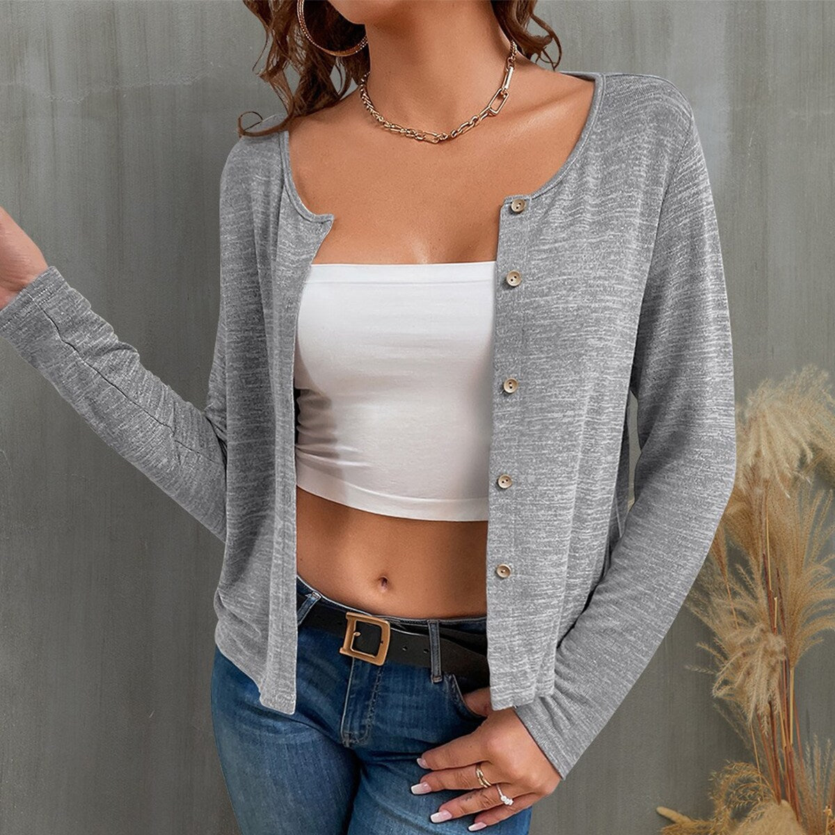 Zulily button up cardigan top