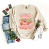 Groovy Little Christmas Truck Graphic Sweatshirt