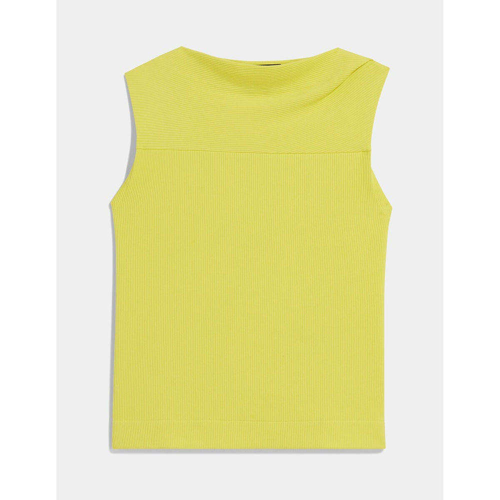 Gstq Asymmetric Neck Top