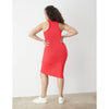 Gstq Drawstring Tank Dress