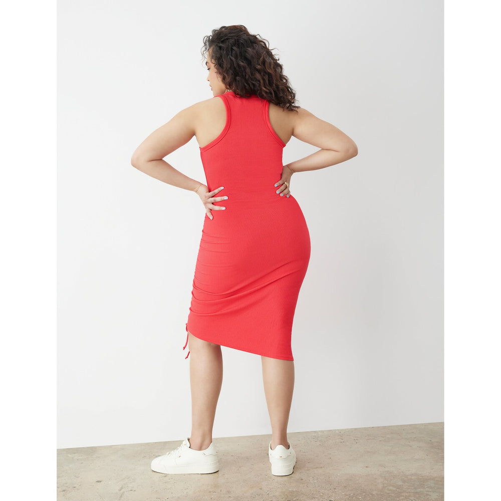 Gstq Drawstring Tank Dress