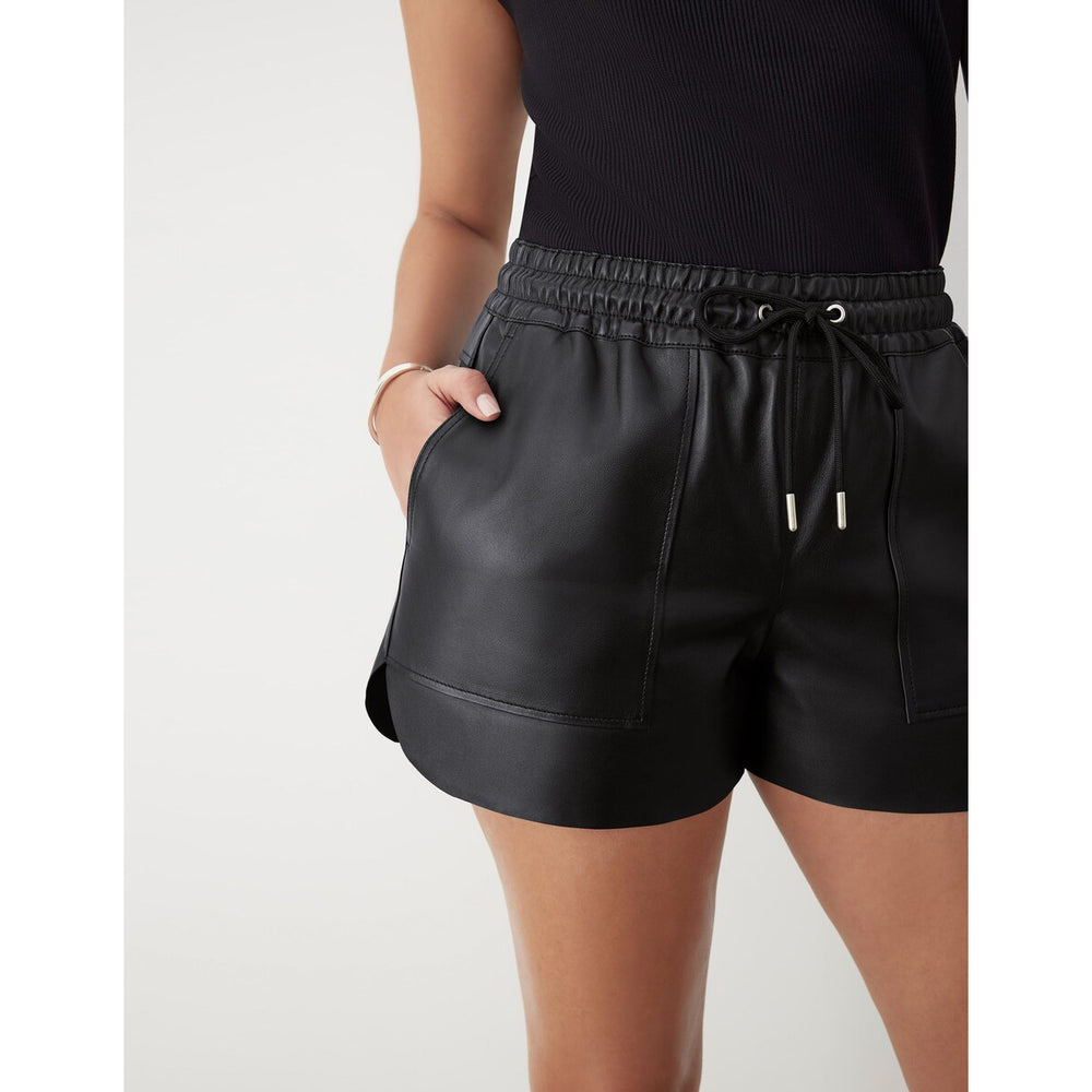 Gstq Leather Short