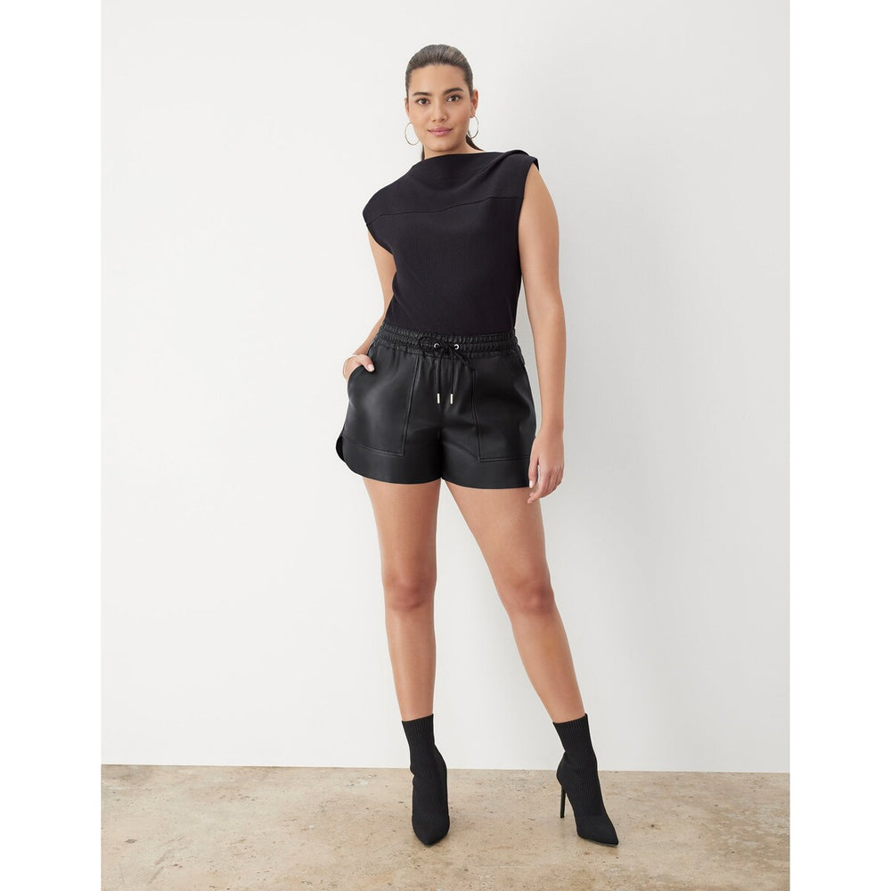 Gstq Leather Short