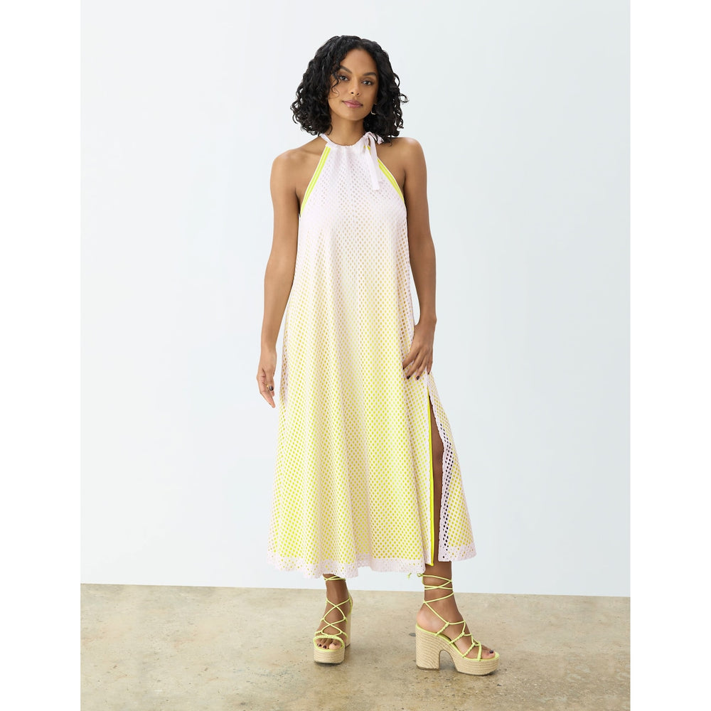 Gstq Mesh Maxi Dress