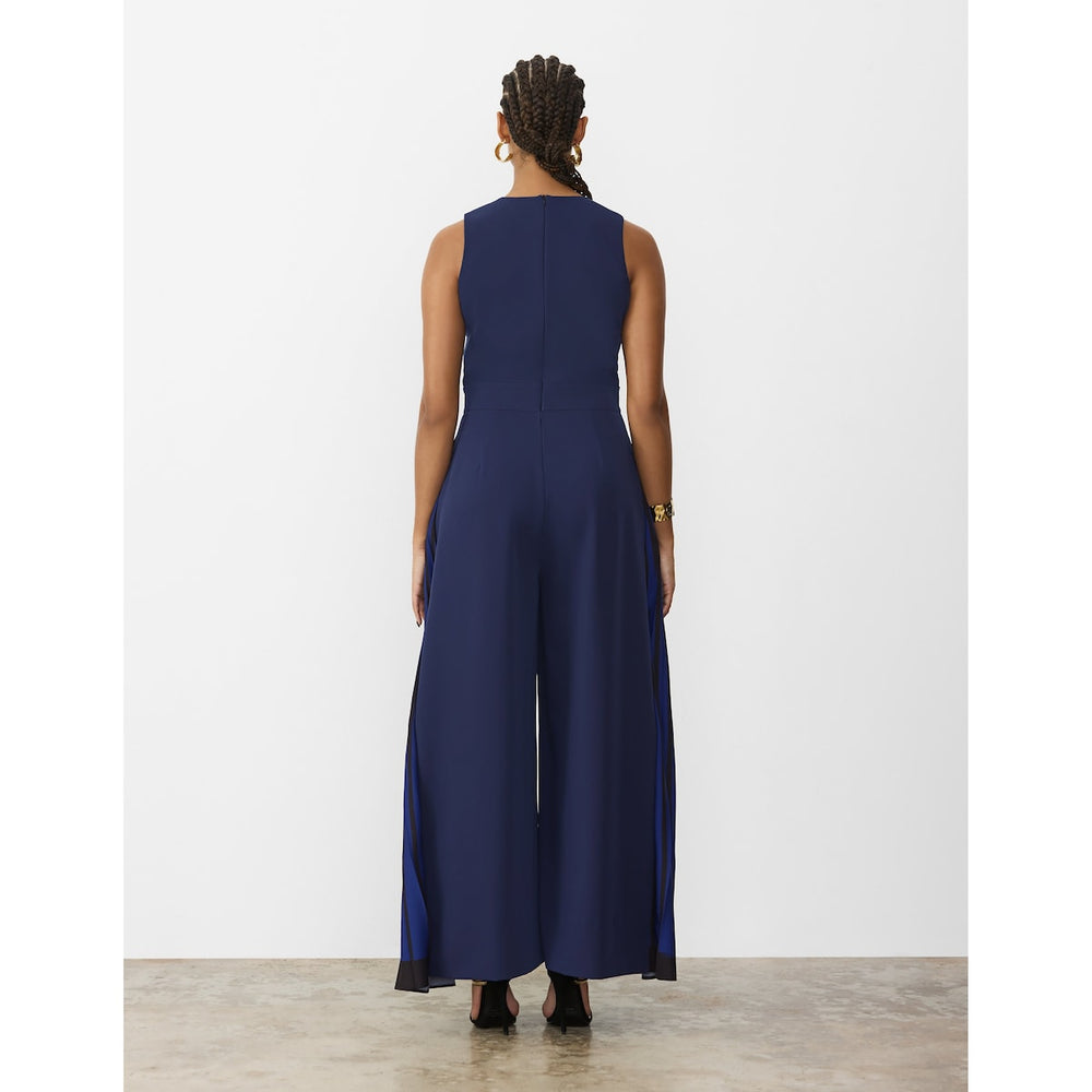 Gstq Plunge Wrap Jumpsuit