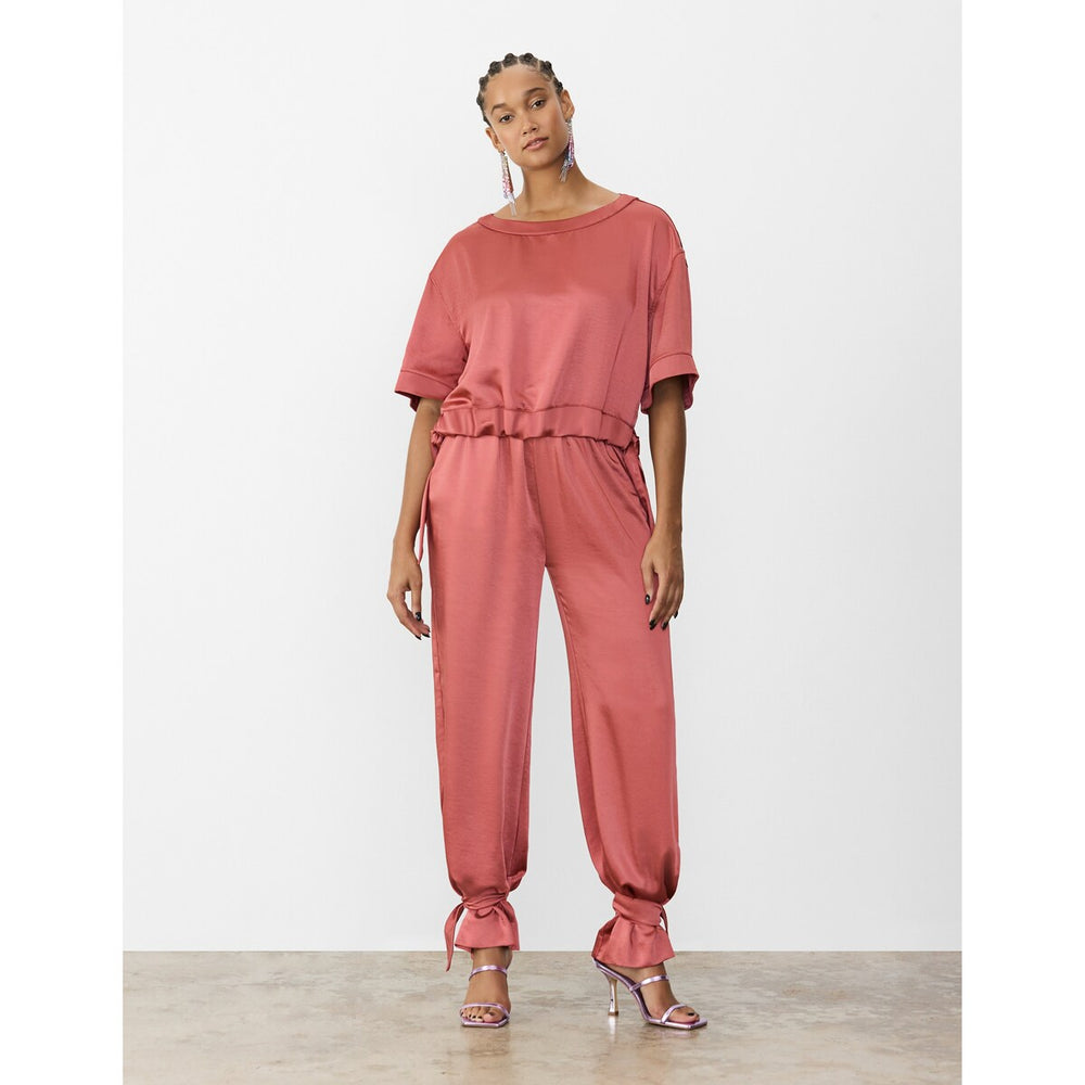 Gstq Satin Ribbon Pant