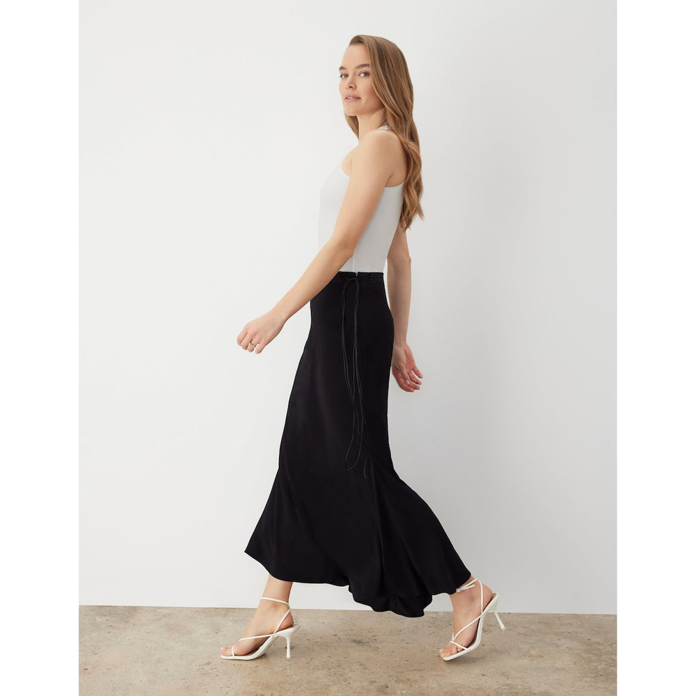 Gstq Satin Tulip Skirt