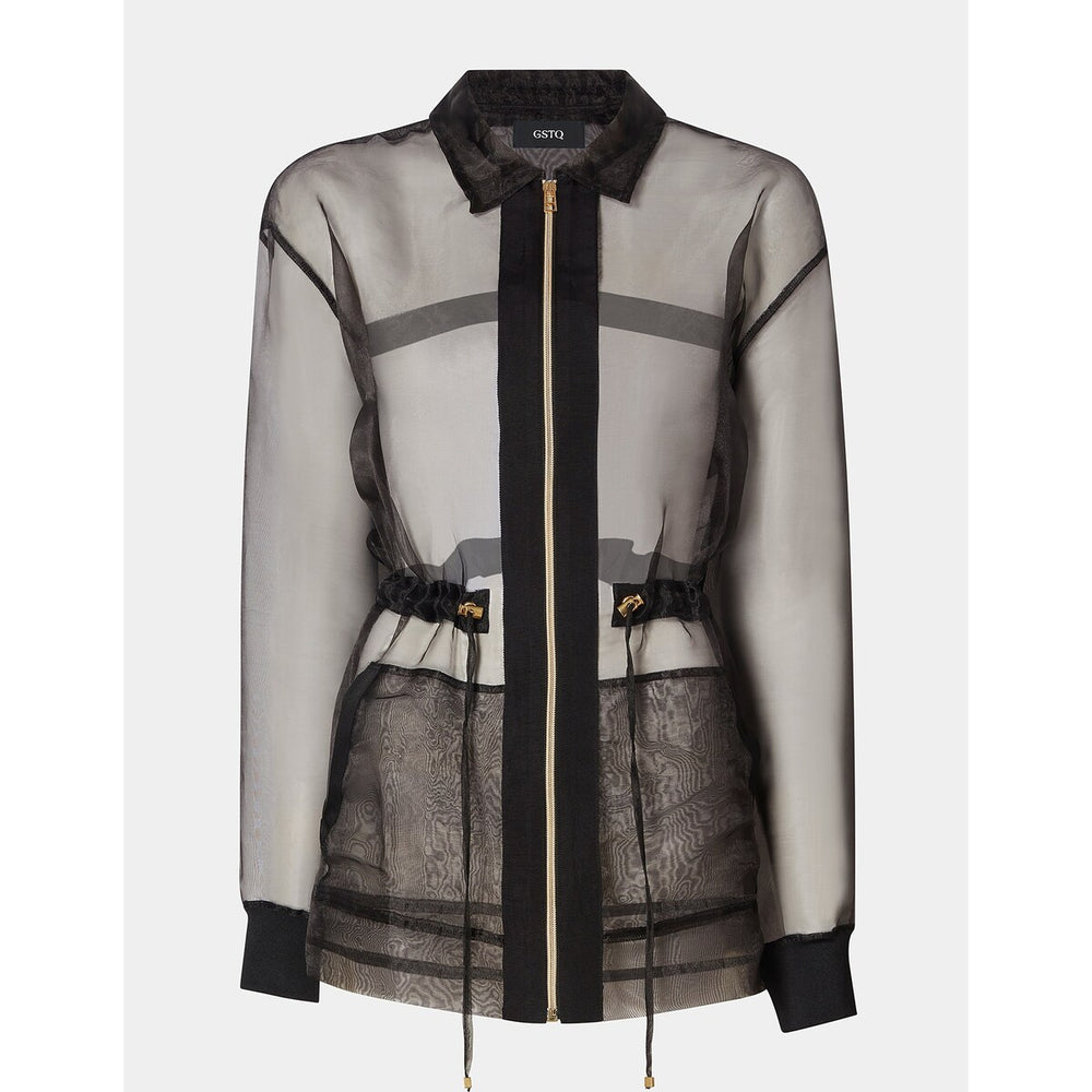 Gstq Sheer Cinched Jacket