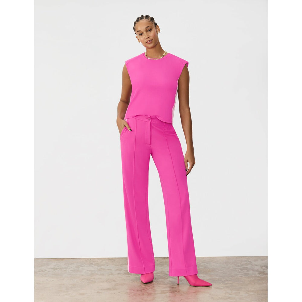 Gstq Side Striped Wide Leg Pant