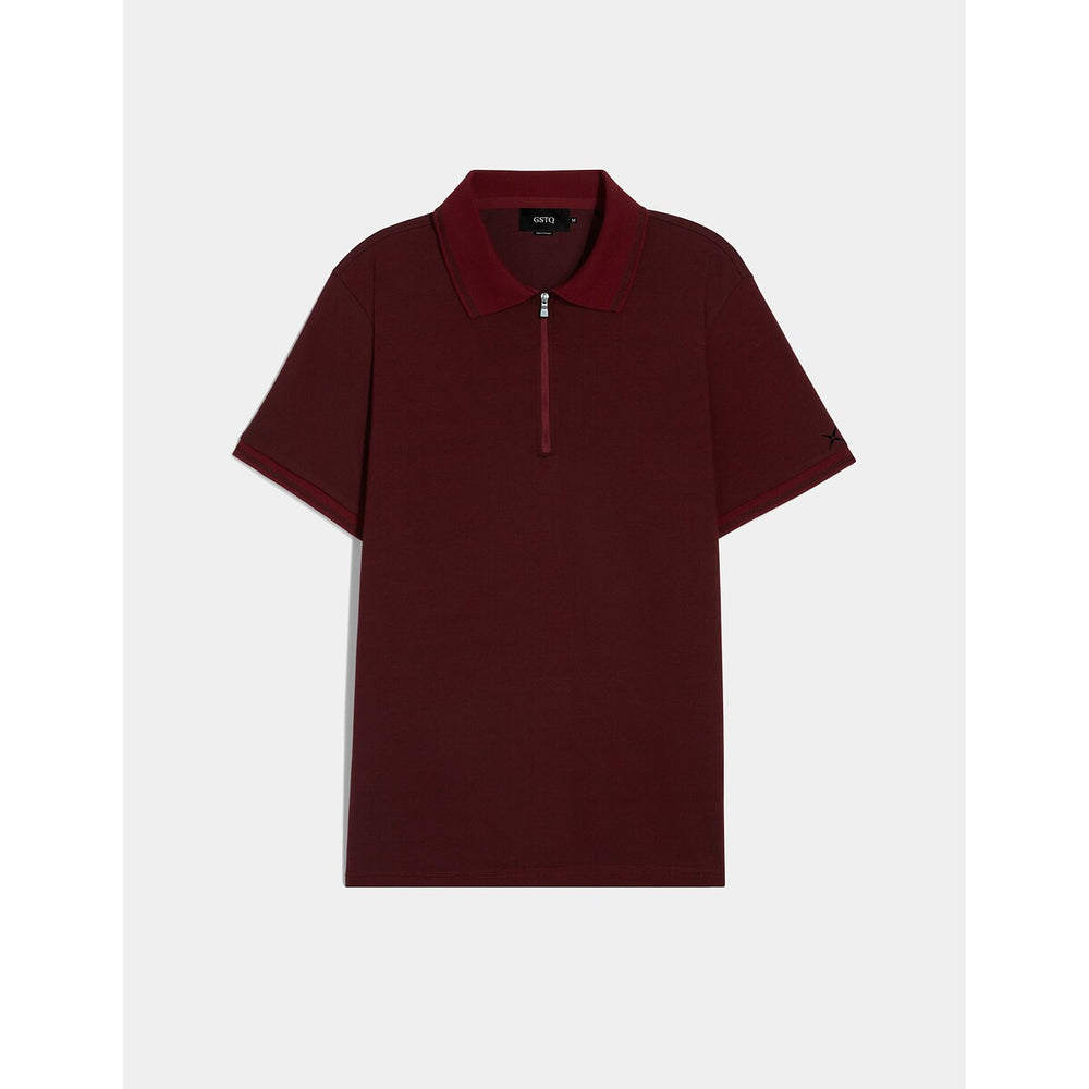 Gstq Stretch Zip Polo