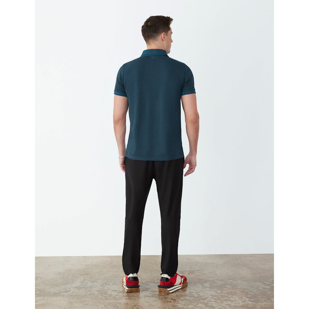 Gstq Stretch Zip Polo