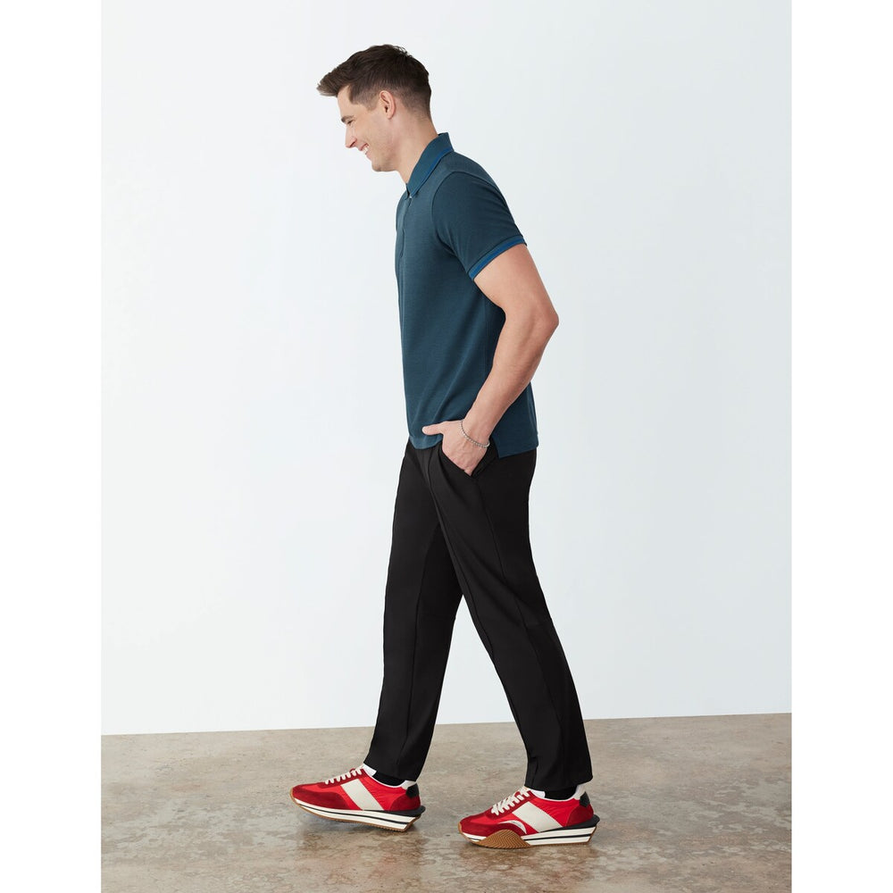 Gstq Stretch Zip Polo