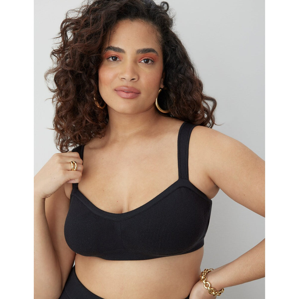 Gstq Sweater Bra Top