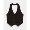 Gstq Tux Halter Vest