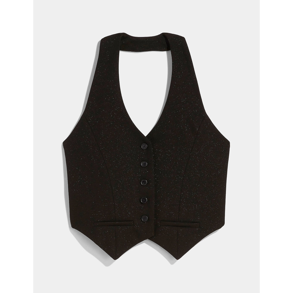 Gstq Tux Halter Vest