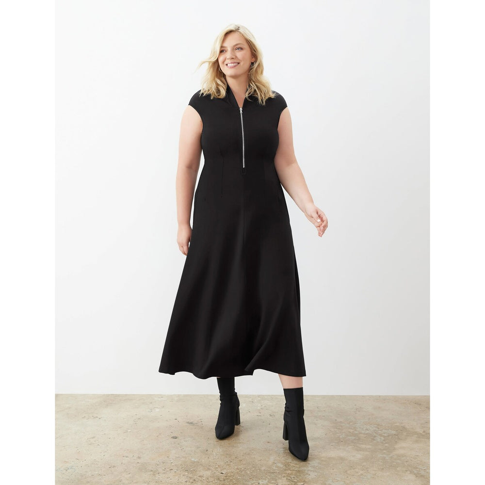 Gstq Zip Front Dress